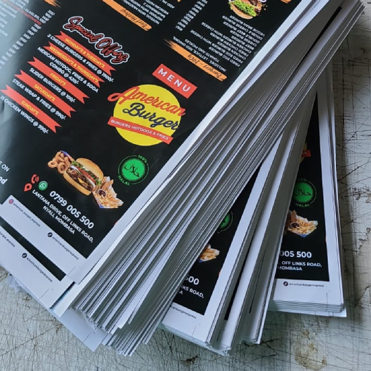 hotel flyer showcase